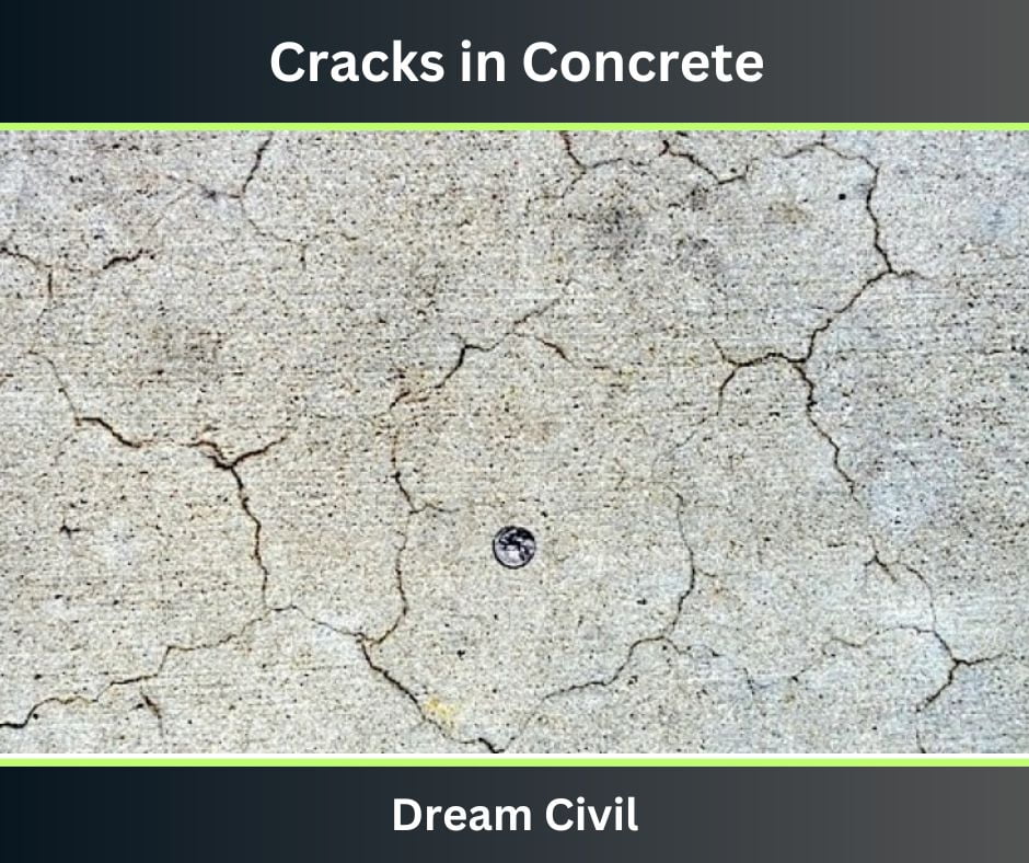 cracks in concrete