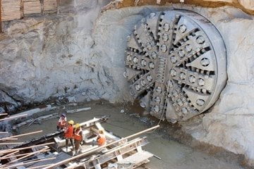 Hard Rock Tunnel Boring Machine