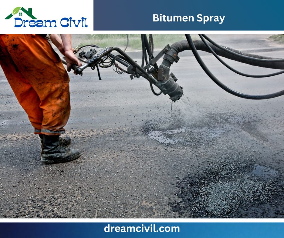 Bitumen Spray - Civil Engineering Dictionary