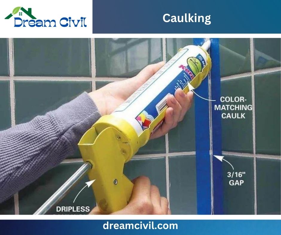 Caulking - Civil Engineering Dictionary