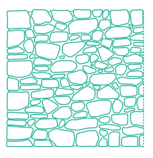 Uncoursed Random Rubble Masonry