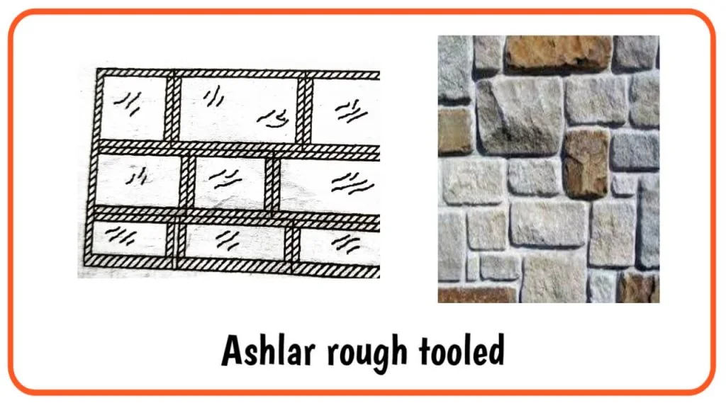 Ashlar Rough Tooled Masonry (Bastard Ashlar)