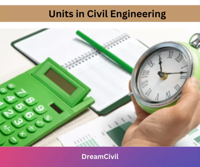 units in civil engineering