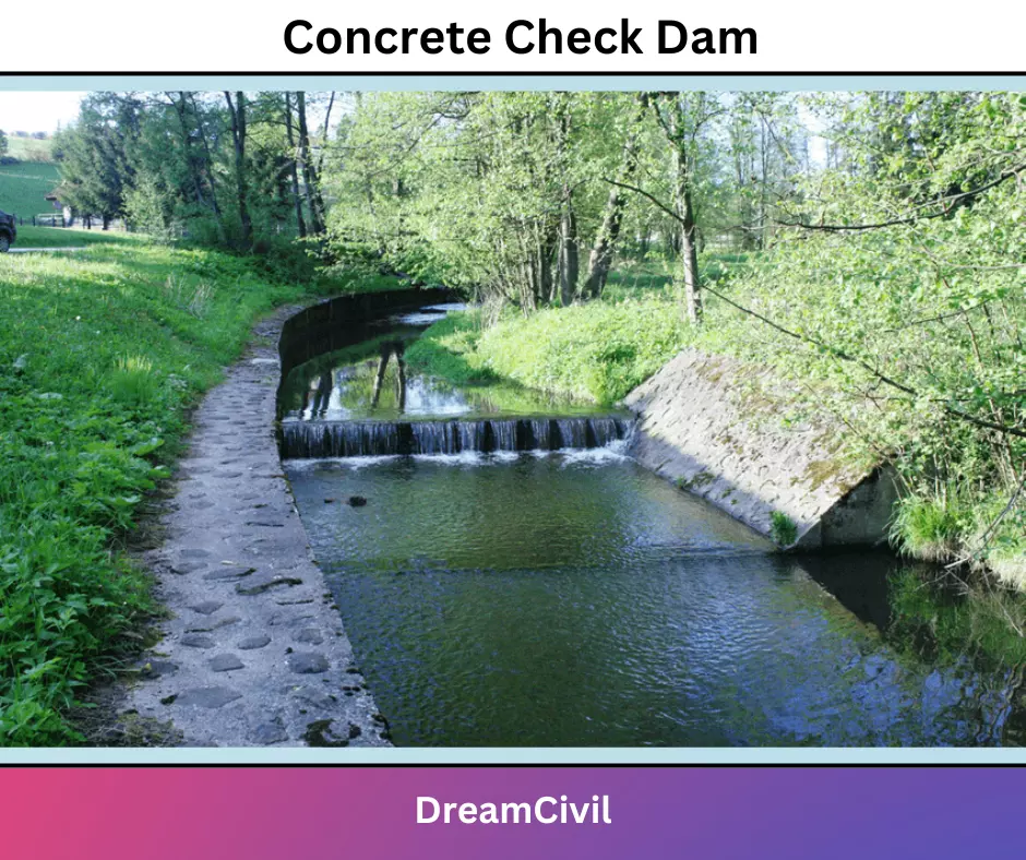 Concrete Check Dam