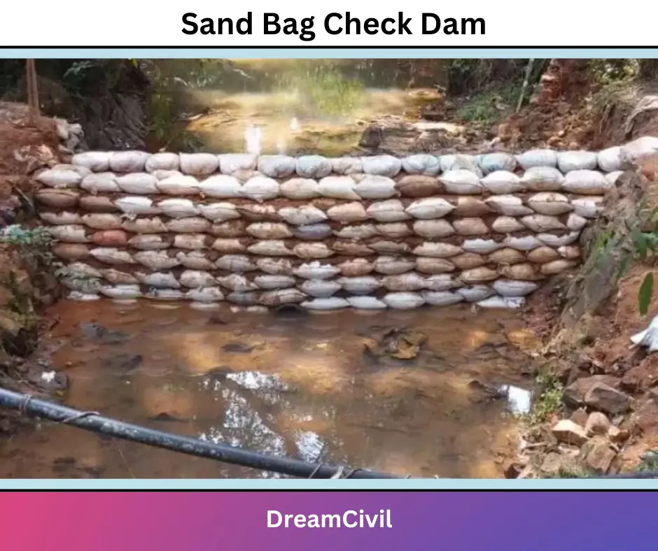 Sand Bag Check Dam