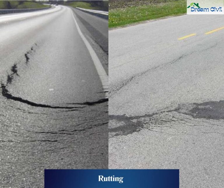 6 Types Of Pavement Failure : Cracking, Pot Holes, Depressions, Rutting ...