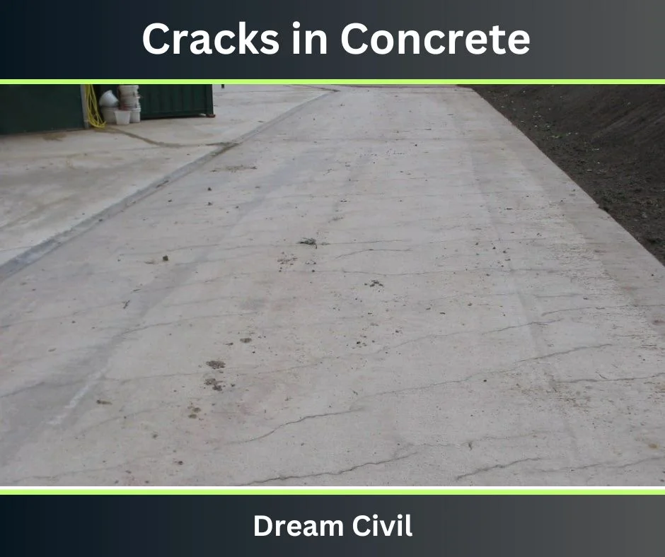 cracks in concrete