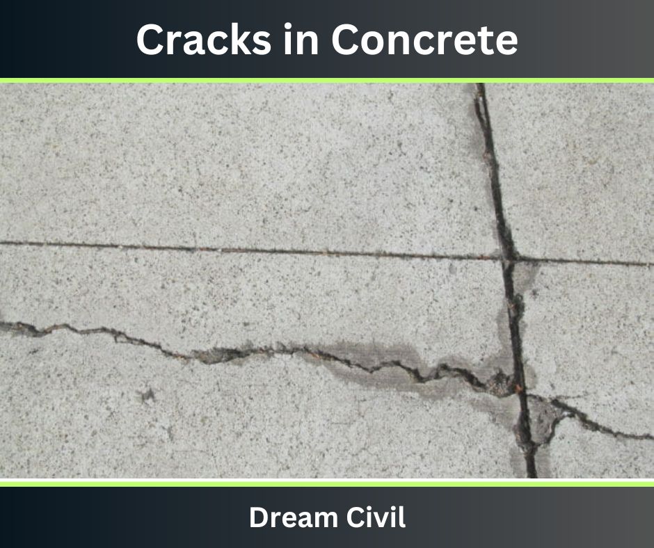 6 Types of Cracks in Concrete : With Causes & Prevention - Dream Civil