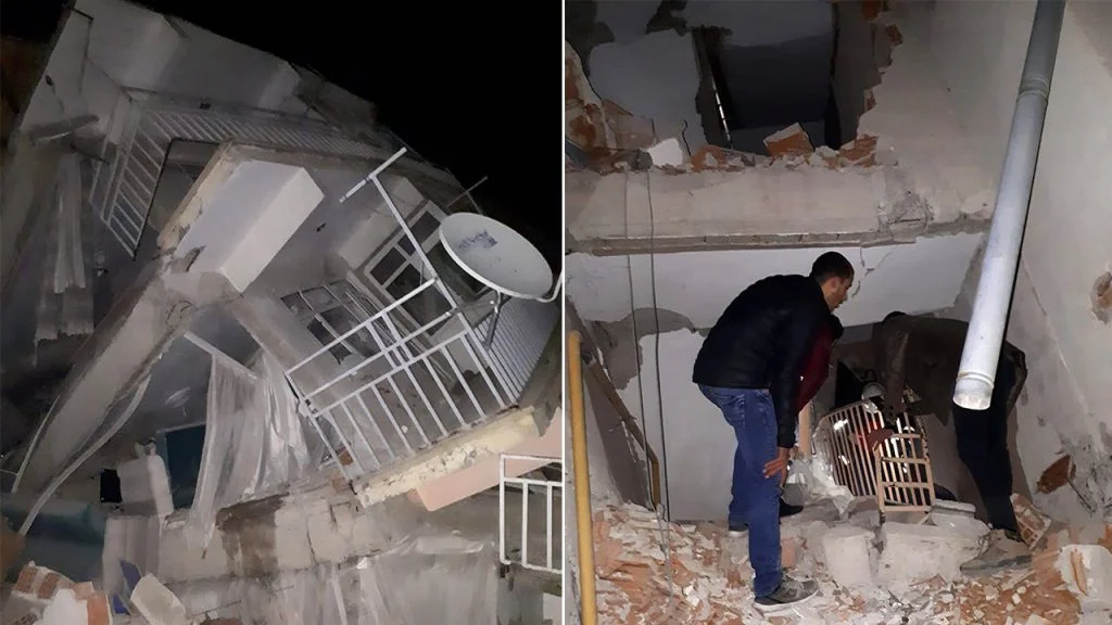Why do buildings fall during Earthquakes?