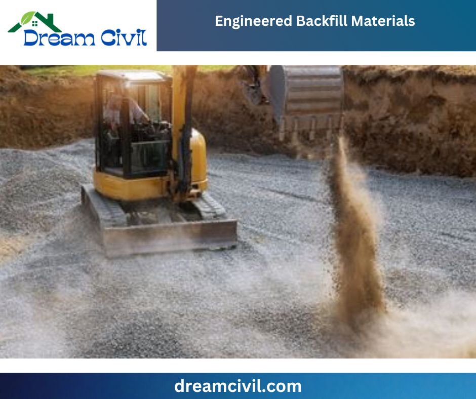 Backfilling in a foundation