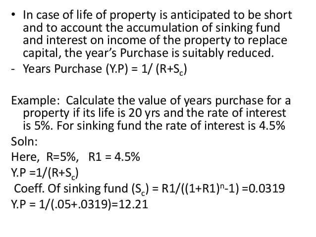 Methods of Property Valuation - Dream Civil