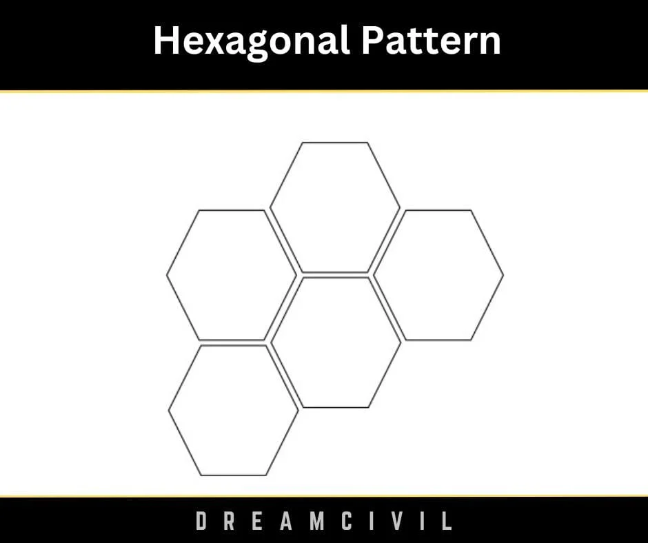 example of travel pattern hexagonal pattern