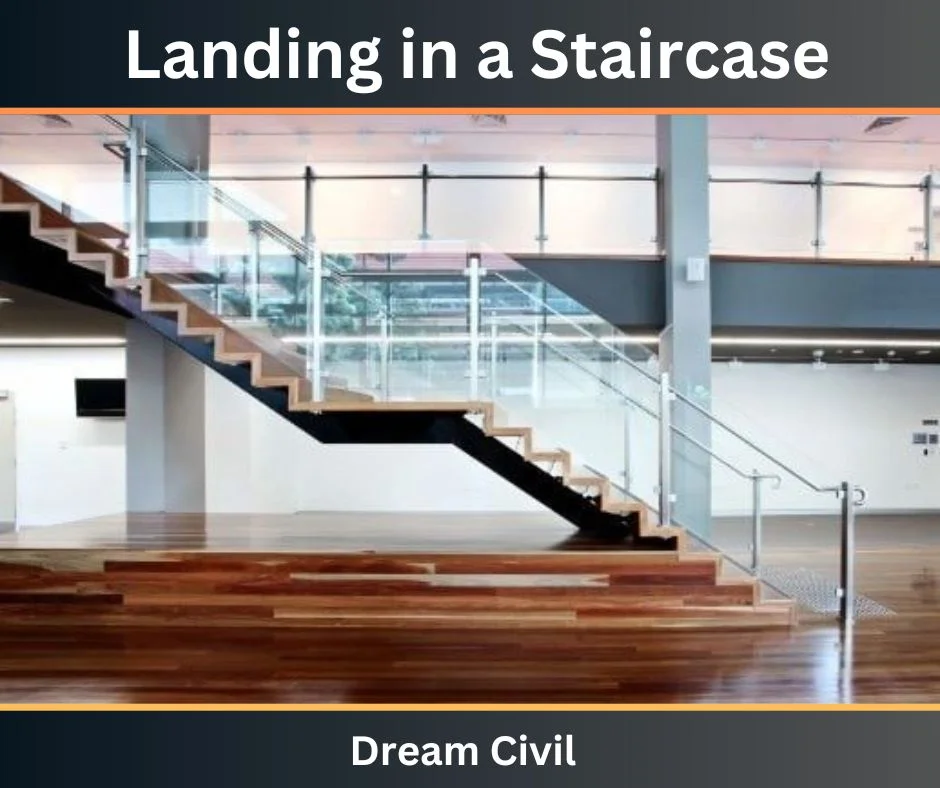 Landing in a Staircase