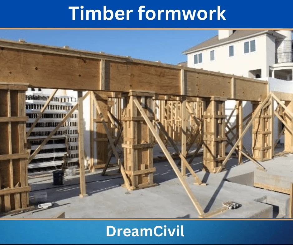 Timber formwork