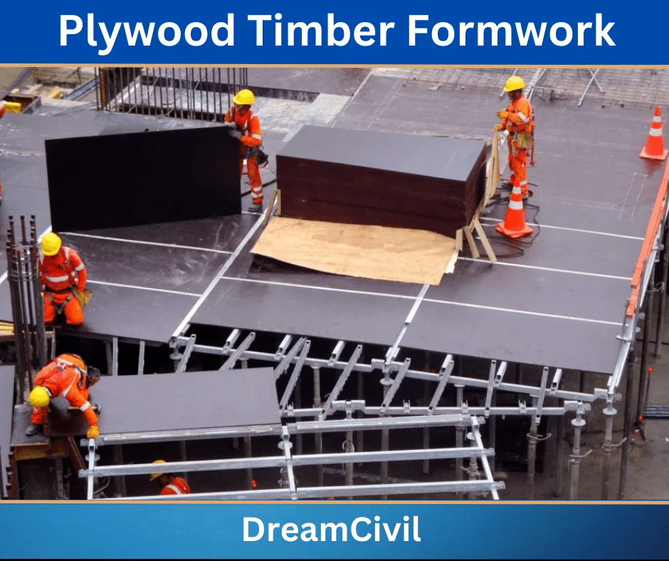 Plywood timber Formwork