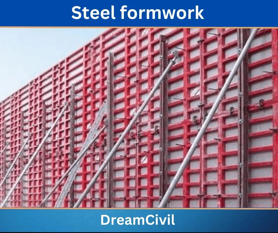 Steel formwork 