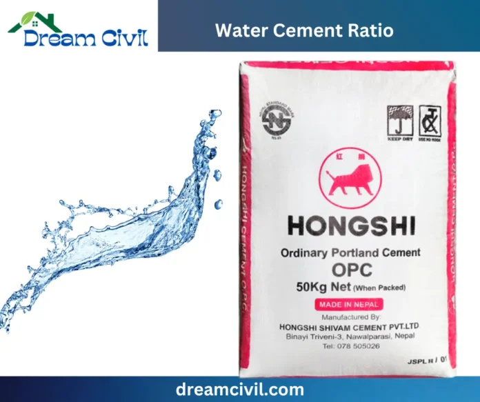 What is Water Cement Ratio ? Recommended Values For Different Concrete Grades