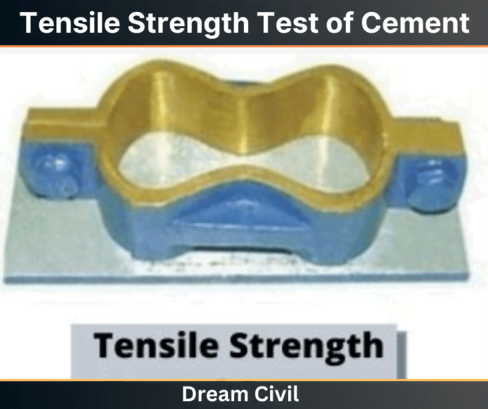 Tensile Strength Test of Cement