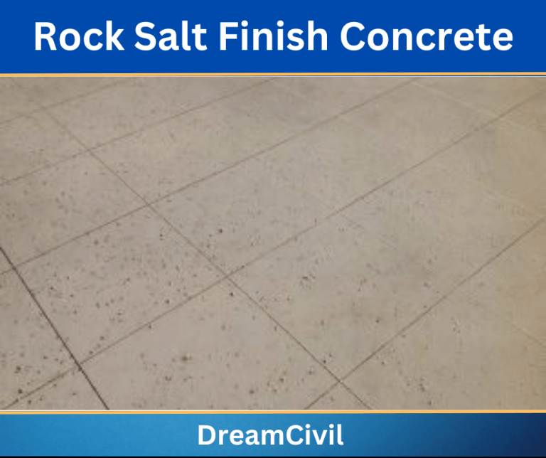 Rock Salt Finish Concrete | Properties, Uses, Advantages ...