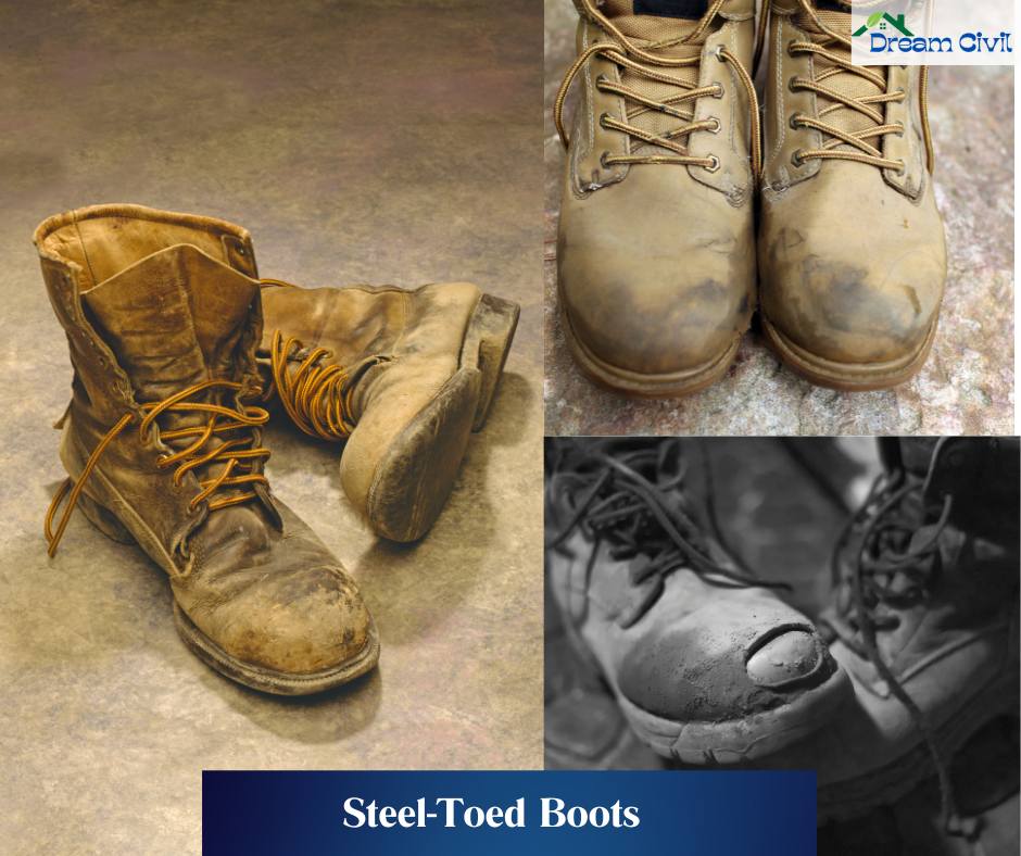 Steel-toed boots
