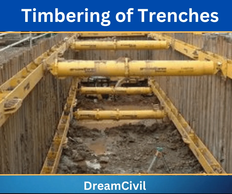 Timbering of Trenches