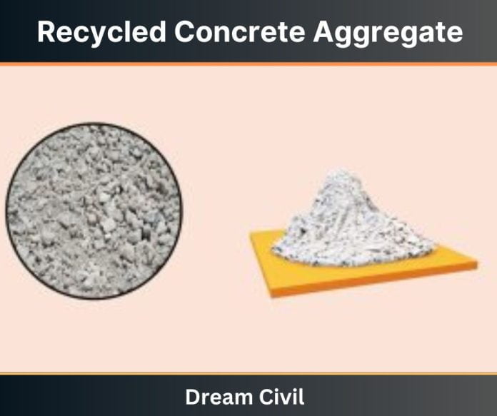 Recycled concrete aggregate