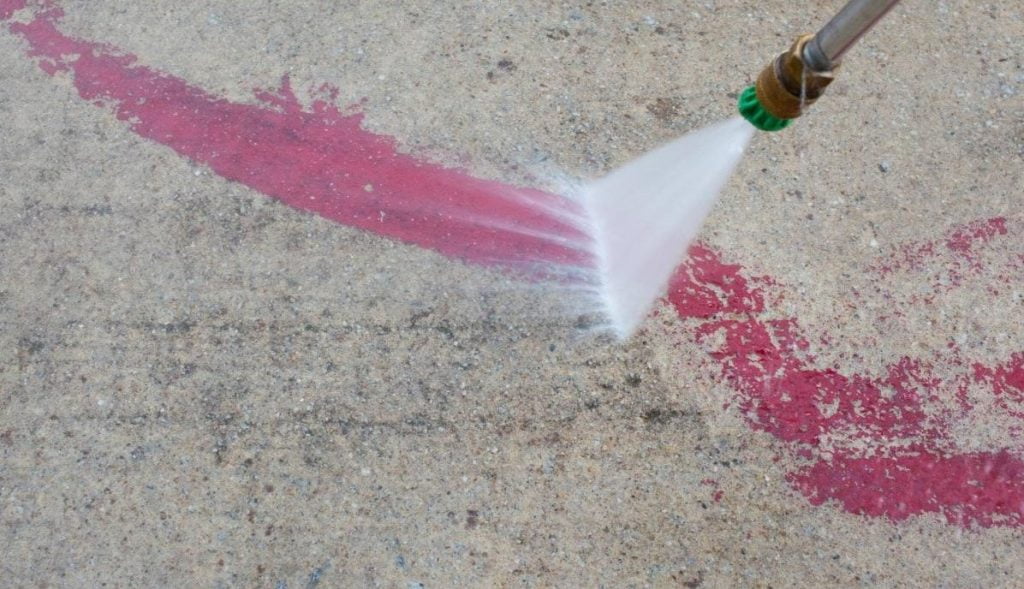 How To Remove Paint From Concrete Method Of Removing Paint From Concrete Without Chemicals