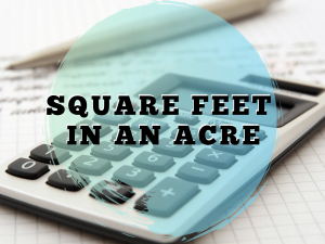 Sq. ft to Acre