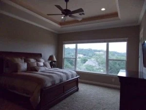 Recessed tray ceiling