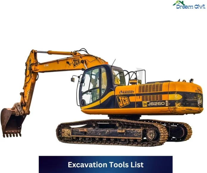 Excavation Tools List