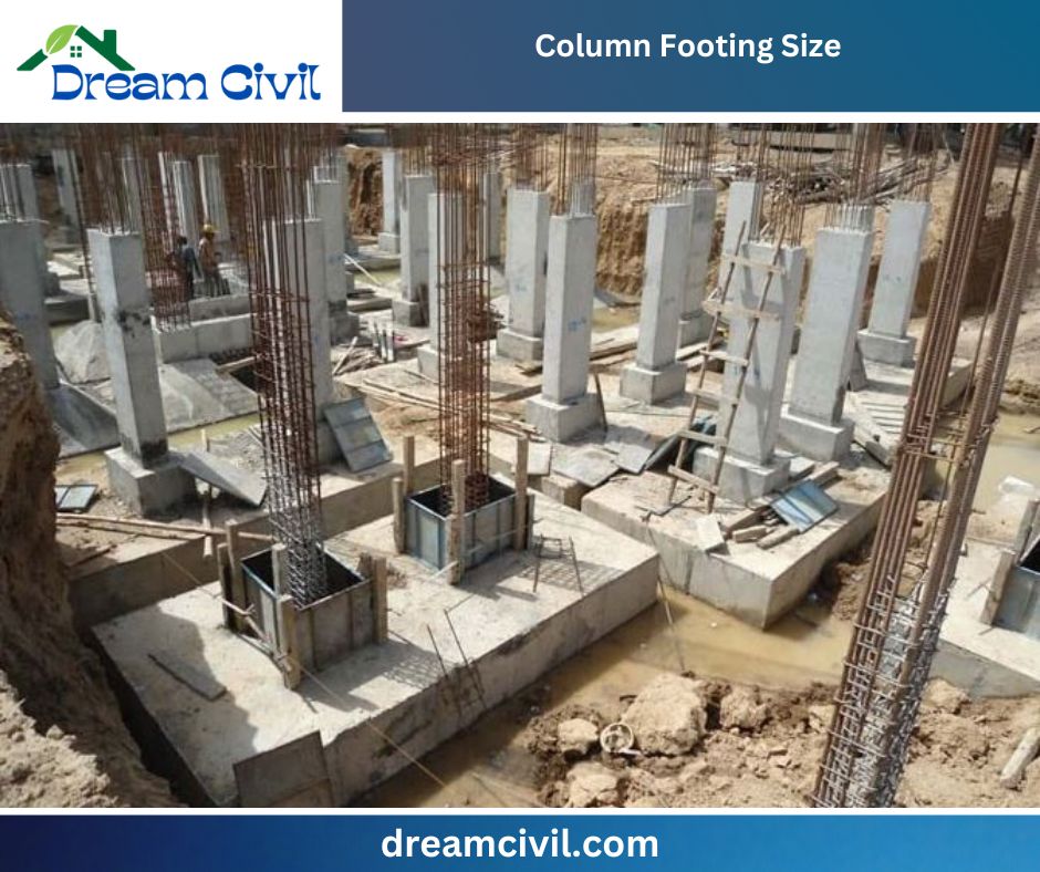 Column Footing Size