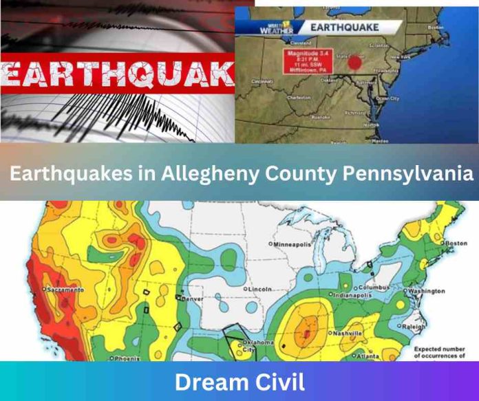 Earthquakes in Allegheny County Pennsylvania | Probabilities & Recent Earthquakes ( 2022 )