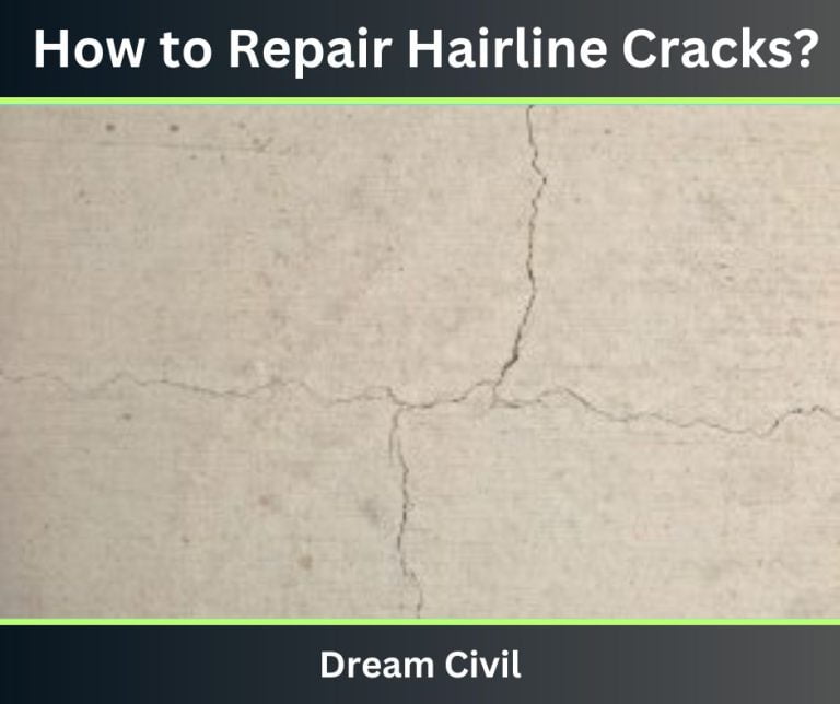 How to Repair Hairline Cracks? - Dream Civil