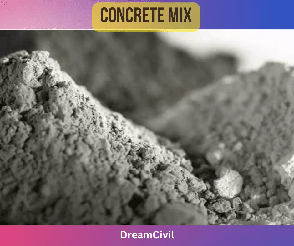 concrete mix