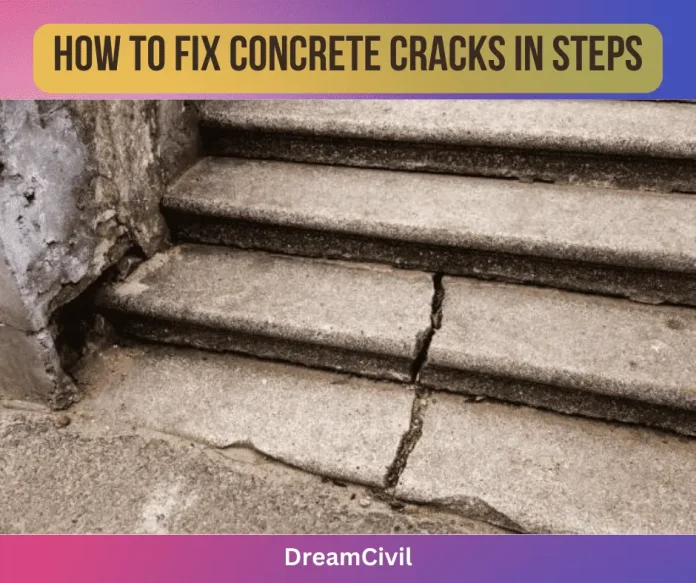 How to Fix Concrete Cracks in steps