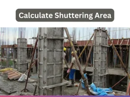 How to Calculate Shuttering Area