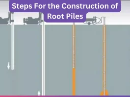 Steps For the Construction of Root Piles