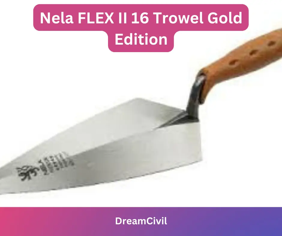 Nela FLEX II 16 Trowel Gold Edition