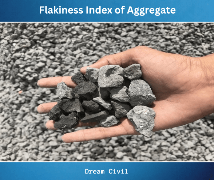 Flakiness Index Test Of The Given Sample Of Course Aggregate - Dream Civil