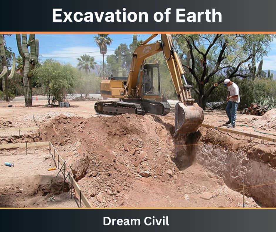 Excavation of Earth