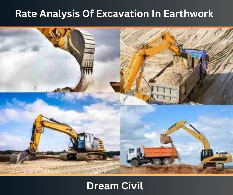 Rate Analysis Of Excavation In Earthwork