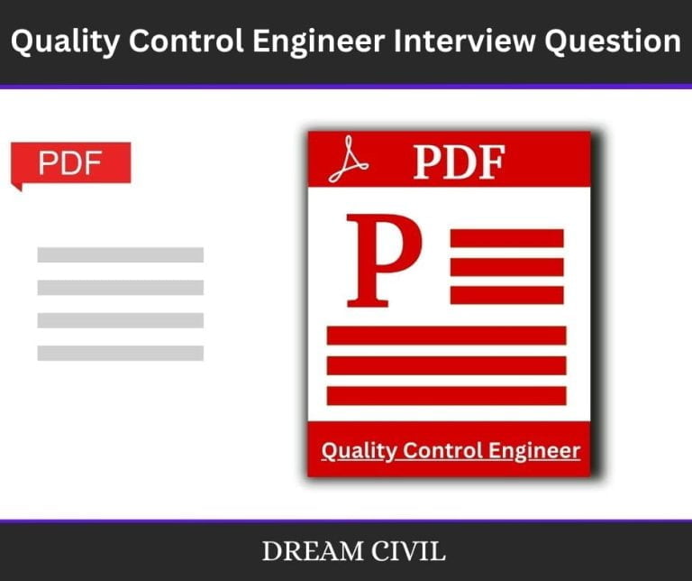 Quality Control Engineer Interview Question : Download PDF For Free ...
