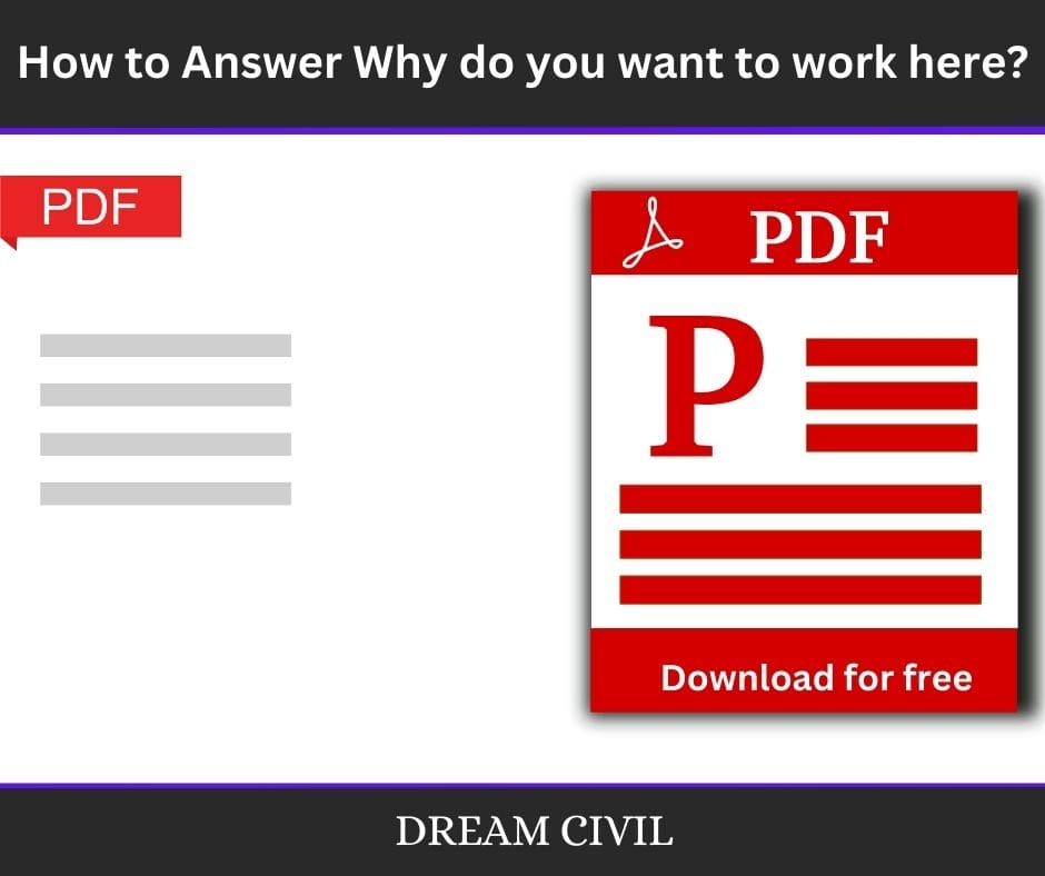 How to Answer Why do you want to work here?