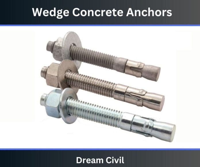 Concrete Anchors : Uses, Types, Installation & Maintenance of Concrete ...