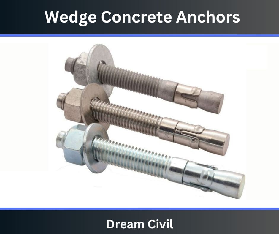 Wedge Concrete Anchors