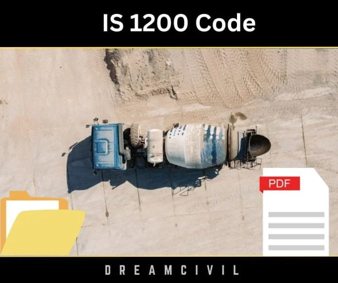 IS 1200 code