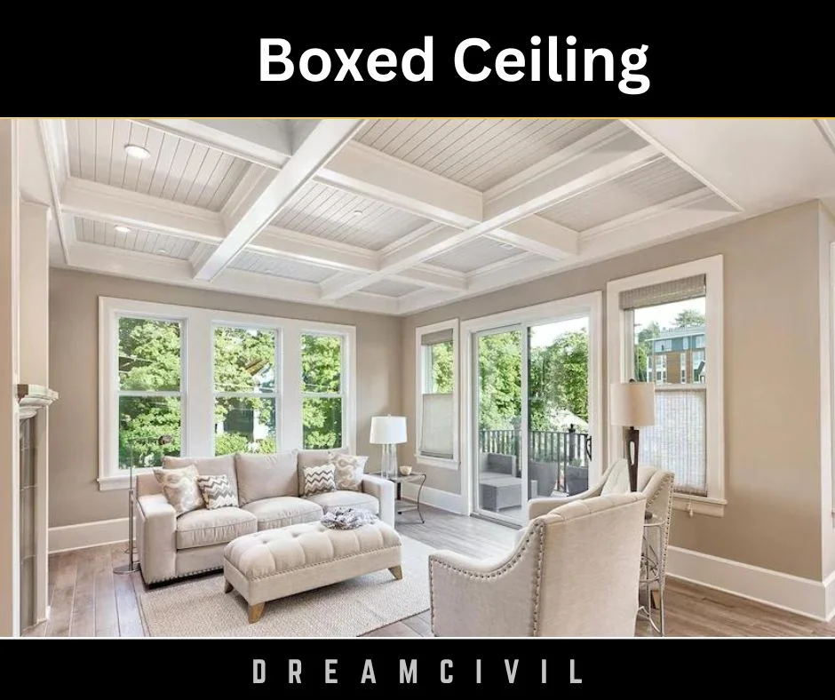 boxed ceiling