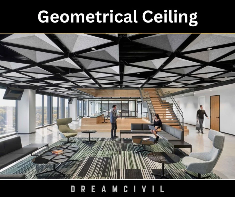 geometrical ceiling