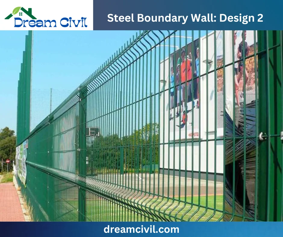 Steel Boundary Wall: 10 Stunning Designs, Key Details, and Standard Sizes