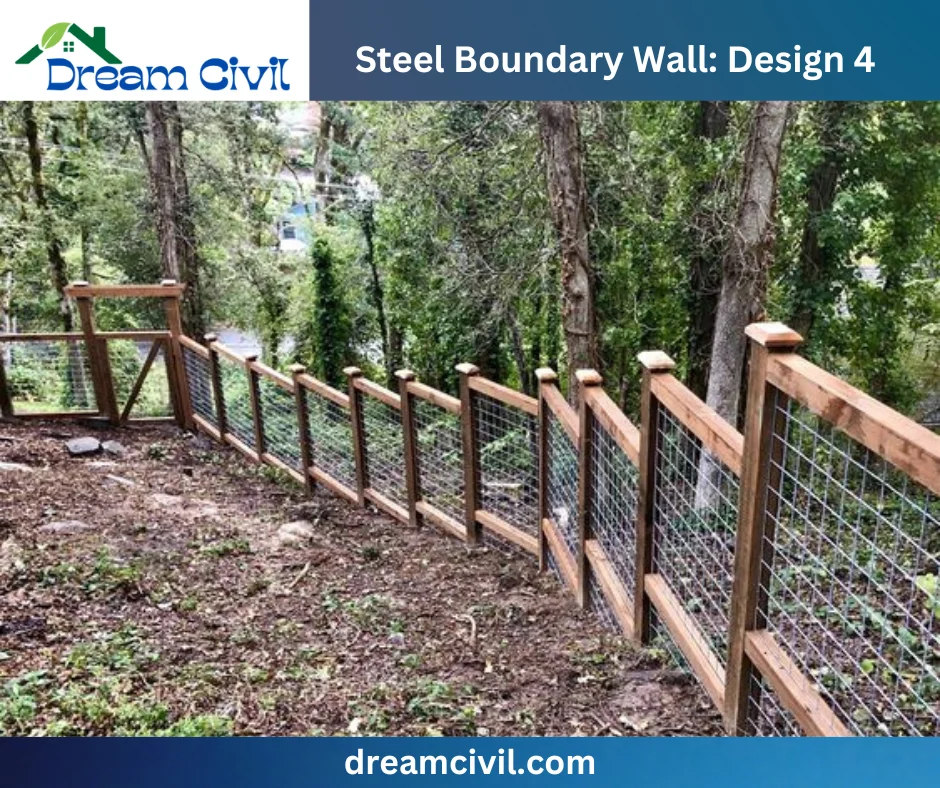 Steel Boundary Wall: 10 Stunning Designs, Key Details, and Standard Sizes
